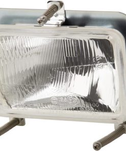 Inserto de faro halógeno, rectangular, transparente, 167 x 74 x 74mm, Cobo