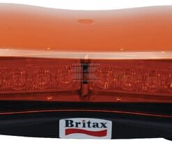 Barra de luces destellante mini Simline LED, ámbar, 12/24 V 420 mm, Britax