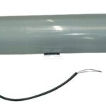Barra luz rotativa 2 módulos halógena, ámbar, 12 V, 1250 x 140 mm, Britax