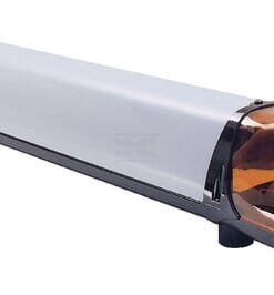 Barra luz rotativa 2 módulos, ámbar, 12 V, 1500 mm, Britax