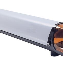 Barra luz rotativa 2 módulos, ámbar, 12 V, 1500 mm, Britax