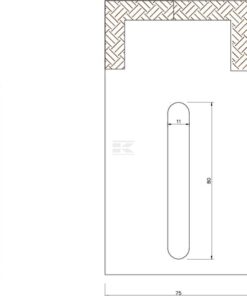 Scraper carbide 140x75