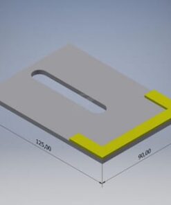 Scraper carbide 126x90