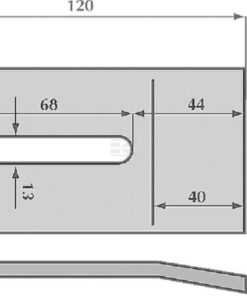 Rascador 90x120mm Maletti
