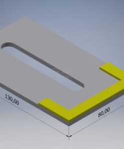 Rascador de carburo 80x130mm Rabe