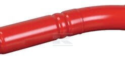Tubo transp., acodado, trasero