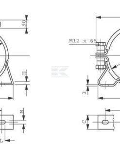 Anilla de fijación CF175 LAV40