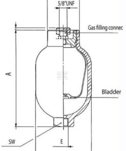 Accumulator 6 L 360/30 Bar