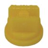 Tobera estándar, doble, chorro plano AD 120° 02 amarillo plástico Lechler