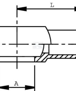 Banjo para soldar M16-10 mm
