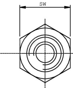 Pieza reductora MG3/4-FG1/8