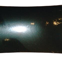 Placa deflectora central 100 x 8 mm, curvada, 1 orificio, válida para Kerner