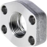 Brida de rosca plana SAE