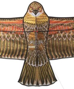 Cometa espantapájaros diseño halcón