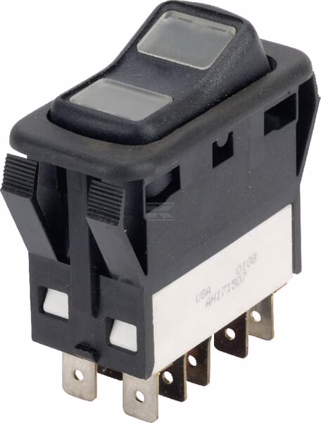 Interruptor oscilante/bascul. 1 Interruptor oscilante/bascul.