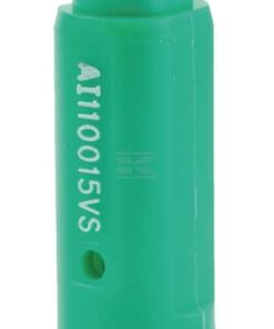 Tobera anti-deriva, venturi, simple chorro plano AI 110° 015 verde acero inoxidable TeeJet