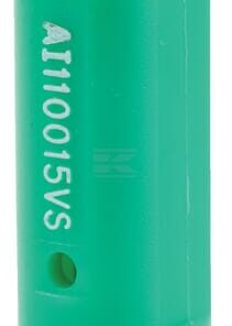 Tobera anti-deriva, venturi, simple chorro plano AI 110° 015 verde acero inoxidable TeeJet