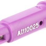 Tobera anti-deriva, venturi, simple chorro plano AI 110° 025 violeta acero inoxidable TeeJet