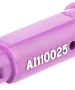 Tobera anti-deriva, venturi, simple chorro plano AI 110° 025 violeta acero inoxidable TeeJet