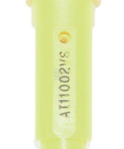 Tobera anti-deriva, venturi, simple chorro plano AI 110° 02 amarillo acero inoxidable TeeJet