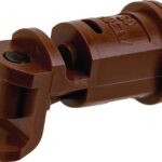Tobera anti-deriva, venturi, doble chorro plano AI3070 110° 05 marrón plástico TeeJet