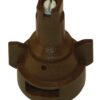 Tobera anti-deriva, venturi, simple chorro plano AIC 110° 05 marrón cerámica TeeJet