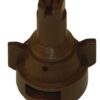 Tobera anti-deriva, venturi, simple chorro plano AIC 110° 05 marrón plástico TeeJet