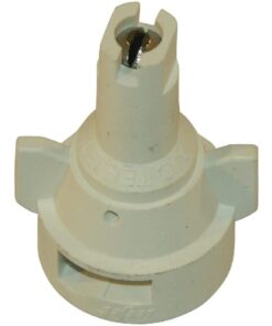 Tobera anti-deriva, venturi, simple chorro plano AIC 110° 08 blanco acero inoxidable TeeJet