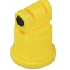 Tobera anti-deriva, venturi, doble chorro plano AITTJ 110° 02 amarillo plástico TeeJet
