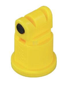 Tobera anti-deriva, venturi, doble chorro plano AITTJ 110° 02 amarillo plástico TeeJet