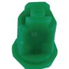 Tobera anti-deriva, venturi, simple chorro plano AIXR 110° 015 verde plástico TeeJet