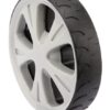 Rueda ø200 mm engomada atrás
