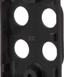 Placa frontal de 4 agujeros para botones