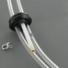 Goma de trasvase con tubo flexible