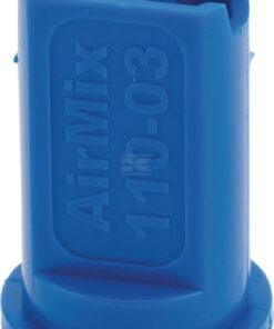 Tobera anti-deriva, venturi, simple chorro plano AM 110° 03 azul plástico Agrotop
