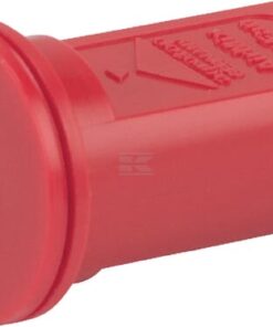 Tobera anti-deriva, venturi, simple chorro plano AM 110° 04 rojo plástico Agrotop