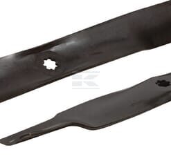 Cuchilla segadora L=543 mm, orificio 7 Estrella, kit. John Deere