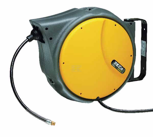 Enrollador de manguera de aire (automático) comprimido Ø10 mm x 15+1 m 1 Enrollador de manguera de aire (automático) comprimido Ø10 mm x 15+1 m