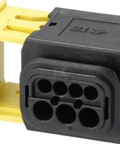 Caja de enchufe 7 polos hembra, negro HDSCS 4 Caja de enchufe 7 polos hembra, negro HDSCS