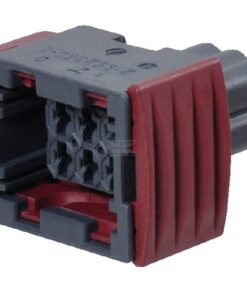 Carcasa para enchufe 6 polos Hembra AMP-SAAB