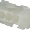 Carcasa de conector hembra Mate-N-lock, 4 vías, 1 fila