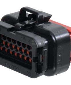 Carcasa para enchufe 23 polos Hembra negro