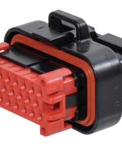 Carcasa para enchufe 23 polos Hembra negro