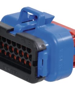 Carcasa para enchufe 23 polos Hembra azul