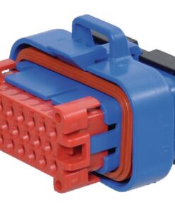 Carcasa para enchufe 23 polos Hembra azul