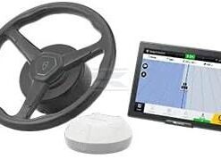 Kit de dirección automática AH2 hidráulico con pantalla de 12”, 1 antena SBAS+RTK