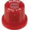 Tobera estándar, doble, chorro plano APE 110° 03 rojo cerámica Albuz