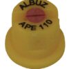 Tobera estándar, doble, chorro plano APE 110° 015 amarillo cerámica Albuz 3 Tobera estándar, doble, chorro plano APE 110° 015 amarillo cerámica Albuz