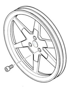 Polea acanalada 280A2