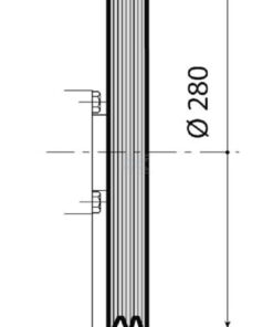 Polea acanalada 280A2